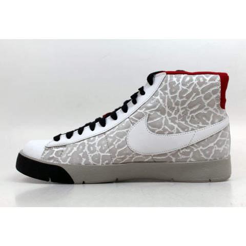 Nike Blazer Hi Premium White/White-Granite-Black 316382-111 Men's
