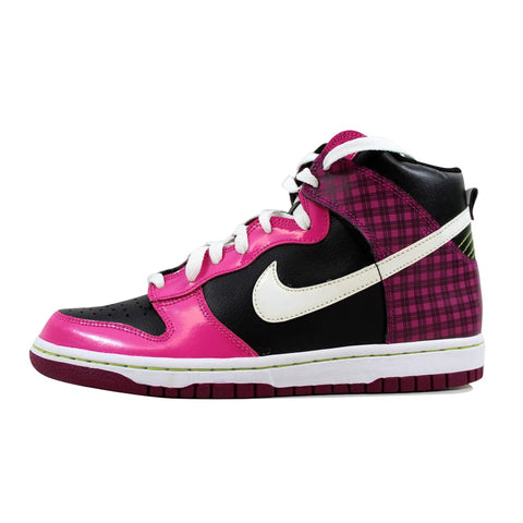 Nike Dunk High Black/White-Desert Pink 316604-008 Grade-School