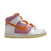 Nike Dunk High White/Light Melon-Perfect Pink  316604-181 Grade-School