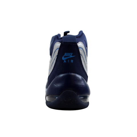 Nike Air Bakin' Midnight Navy/Metallic Silver-Photo Blue 316759-400 Grade-School