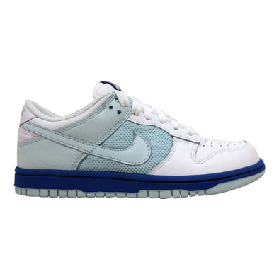 Nike Dunk Low White/Blue  317813-141 Women's