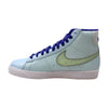 Nike Blazer Mid PL Blue/Metallic Platinum-PRSN Violet-Whitw  325064-401 Grade-School