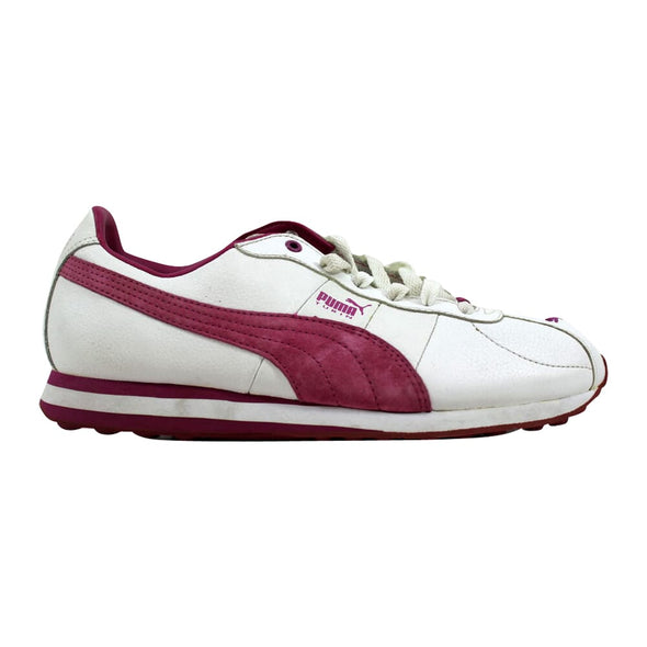 Puma Turin Leather White/Festival Fuchsia  342381-07 Women's