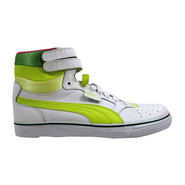 Puma Sky II Hi Vulc Satin Wild Lime/Pink 351794-02 Women's