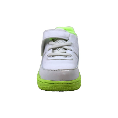 Nike Girls AJF IX 9 White/Liquid Lime  353329-111 Toddler