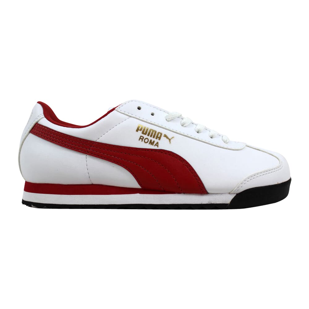 Puma Roma Basic Jr White/Red-Gold 354259 04 Grade-School