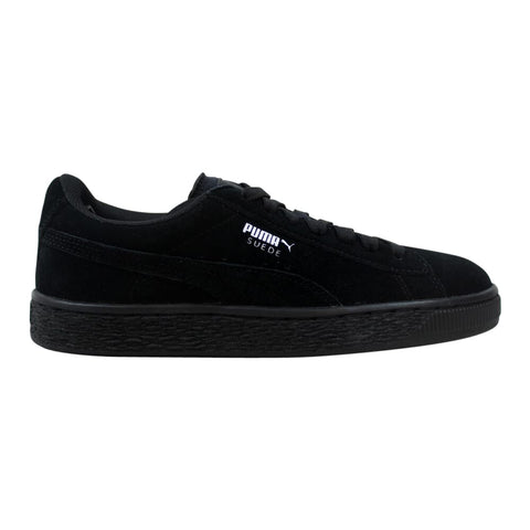 Puma Suede Jr Black/Puma Silver  355110-52 Grade-School