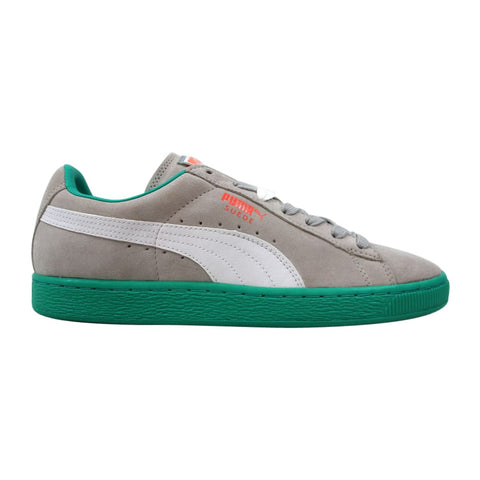 Puma Suede Classic+ LFS Gray Violet/White-Fluo Teal  356328-11 Men's