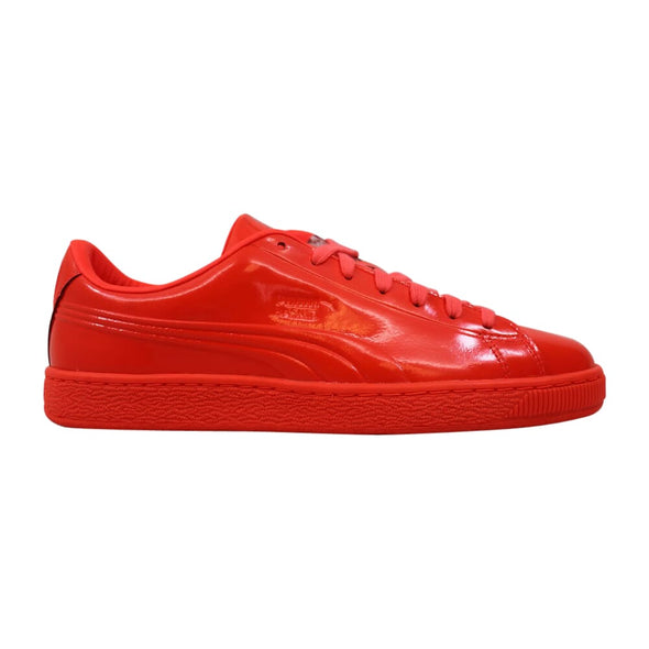 Puma Basket Classic Patent Emboss Red Blast  362035-01 Men's