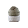 Puma Suede Platform Gold Gold/Star White-Puma White  362222-01 Women's