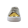 Puma Suede Platform Gold Gold/Star White-Puma White  362222-01 Women's