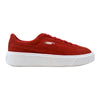 Puma Suede Platform Barbados Cherry/Cherry-White  362223-03 Women's
