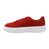 Puma Suede Platform Barbados Cherry/Cherry-White  362223-03 Women's