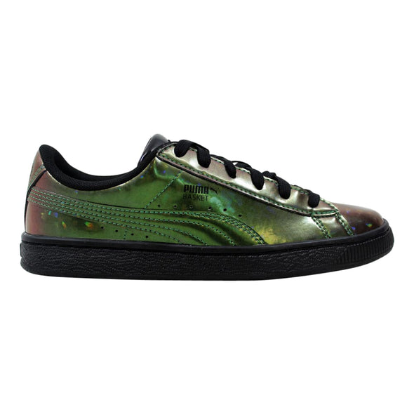 Puma Basket Classic Holo Jr Puma Black  362468-01 Grade-School