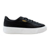 Puma Basket Platfrom Core Puma Black/Gold  364040-03 Women's