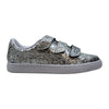 Puma Basket Starp Glitter Silver  364070-01 Women's