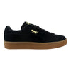 Puma Suede Classic Gold Puma Black/Metallic Gold  364225-02 Women's