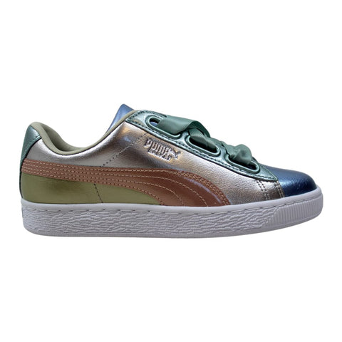 Puma Basket Heart Bauble FM Silver  364809-01 Women's