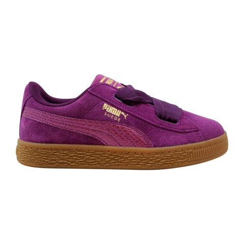 Puma Suede Heart SNK PS Dark Purple  364919-01 Pre-School