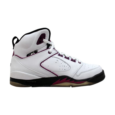 Nike Air Jordan Sixty 60 Plus White/Red Plum-Black 365374-151 Grade-School