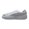 Puma basket Platform Glitz Jr Puma Whtie  365658-01 Grade-School