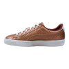 Puma Basket Met Emboss Jr Copper Rose/Puma White  365807-01 Grade-School