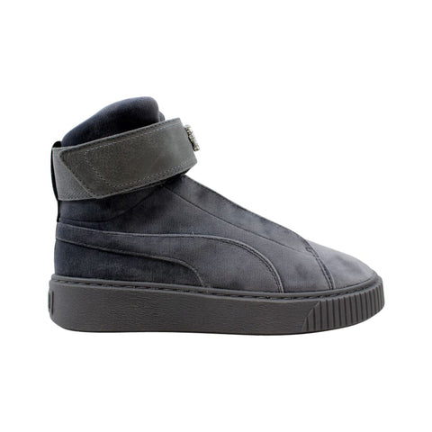 Puma Platform Mid Velour Quiet Shade  366388-01 Women's