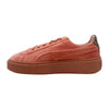 Puma Platform Velvet Crushed Gem Cameo Brown  366497-02 Women's