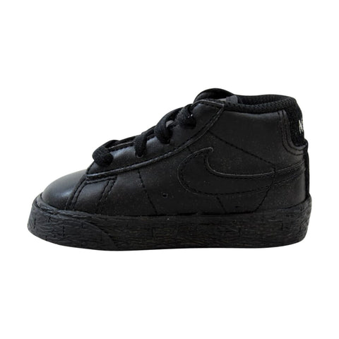 Nike Blazer Mid Black/Black-Medium Grey  375492-001 Toddler