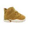 Nike Air Jordan 6 Retro Golden Harvest  384667-705 Toddler