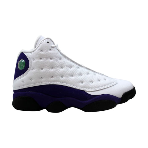 Nike Air Jordan XIII 13 Retro White/Black-Court Purple Lakers 414571-105 Men's