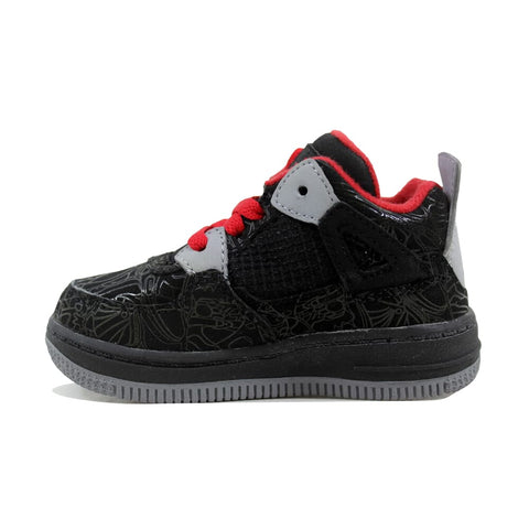 Nike AJF 4 Black/Varsity Red-Stealth  414592-001 Toddler