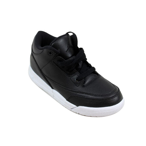 Nike Air Jordan III 3 Retro BP Black/Black-White  429487-020 Pre-School