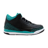 Nike Air Jordan III 3 Retro GP Black/Metallic Gold-Rio Teal  441141-018 Pre-School