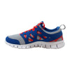 Nike Free Run II 2 Wolf Grey/White-LSR Crimson-Military  443742-020 Grade-School