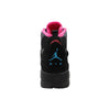 Nike Girls Air Jordan Flight 45 TRK GS Black/Dynamic Black-Dark Grey-Vivid Pink  467956-008 Grade-School