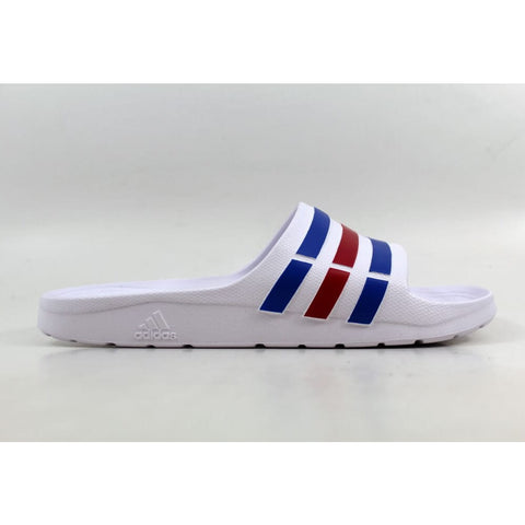 Adidas Duramo Slides White/Blue-Red U43664 Men's