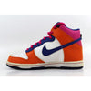 Nike Dunk High Fireberry/Deep Royal Blue-Starfish 316604-607 Grade-School