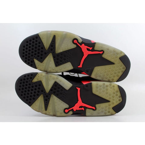 Nike Air Jordan VI 6 Retro Black/Infared 23-Black Infraed 384664-023 Men's