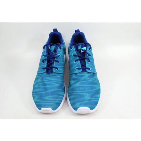 Nike Roshe One Print Gamma Blue/White-Deep Royal 599432-415 Women's