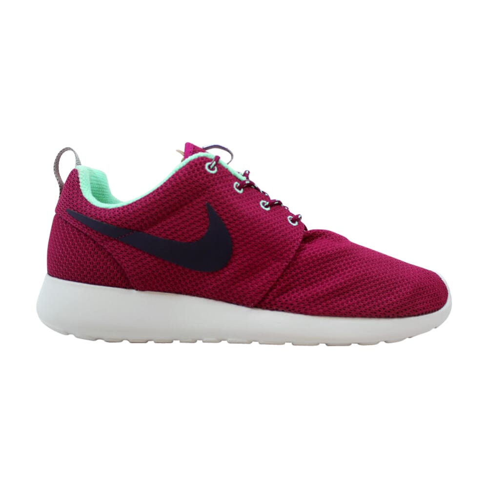 Nike Rosherun Raspberry Red/Purple Dynasty-Green Glow  511882-606 Women's