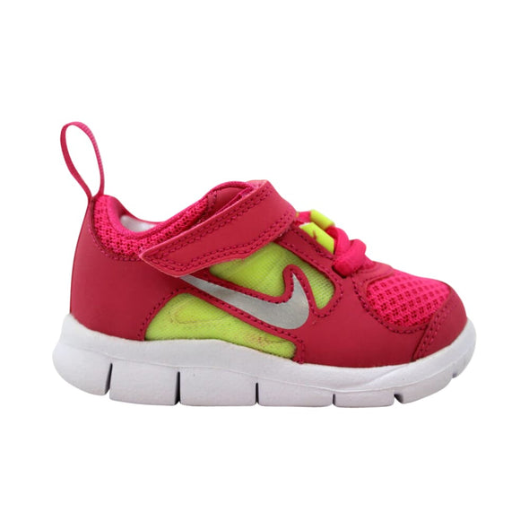 Nike Free Run 3 Spark/Reflect Silver-White-Volt  512101-600 Toddler