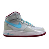 Nike Air Force 1 Mid Pure Platinum/Blue-Fuchsia 518218-005 Grade-School