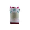 Nike Air Force 1 Mid Pure Platinum/Blue-Fuchsia 518218-005 Grade-School