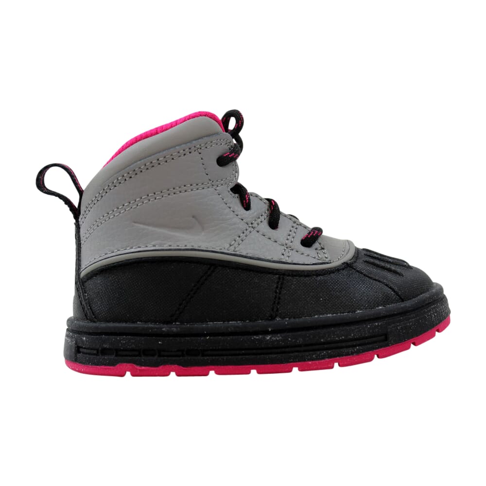 Nike Woodside 2 High Light Charcoal/Light Charcoal-Fireberry  524878-003 Toddler