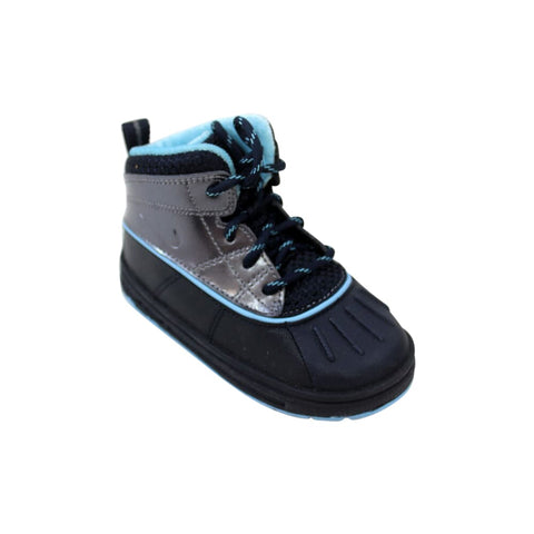 Nike Woodside 2 High Dark Obsidian/Metallic Dark Grey-Blue Chill  524878-400 Toddler