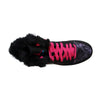 Nike Girls AJ I 1 Retro High Prem GS Black/Vivid Pink-Dynamic Blue  535804-017 Grade-School