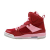 Nike Girls Air Jordan FLT 45 Hi Prem GS Gym Red/White-Ink Pink-Neutral Grey  547769-605 Grade-School