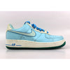 Nike Air Force 1 Glacier Ice/Ice Green-Vivid Blue 314219-431 Grade-School