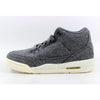 Nike Air Jordan III 3 Retro Wool BG Dark Grey/Dark Grey-Sail Wool 861427-004 Grade-School